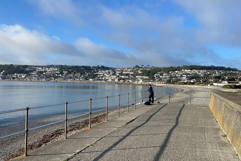 Lovely 1 Bed Flat In Victorian House 300M Seafront Penzance Exterior foto